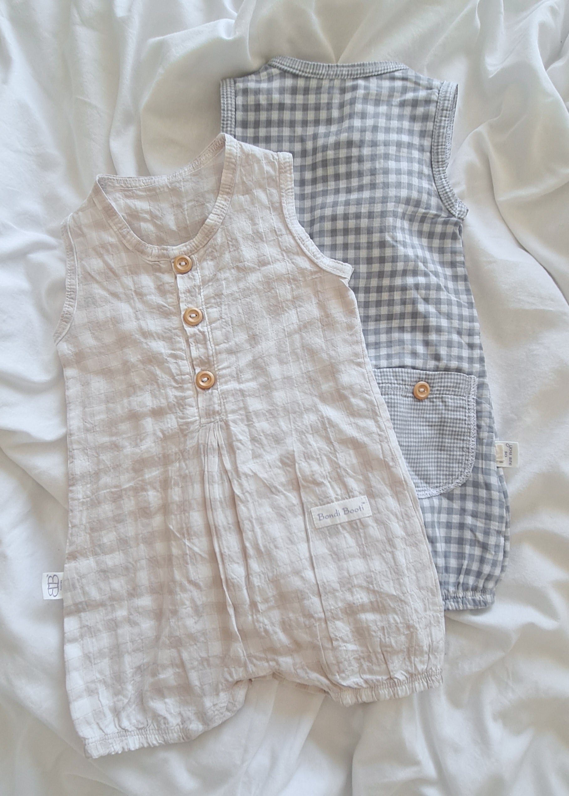 Matteo Romper - Gingham