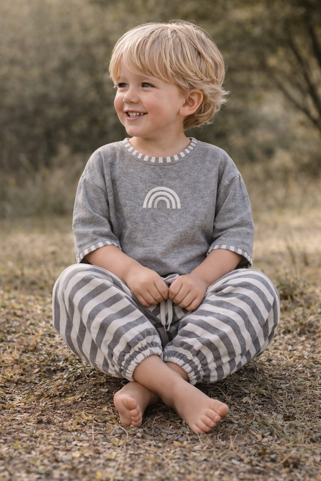 Striped Cloud Set