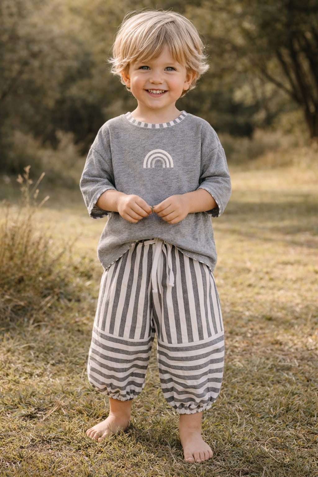 Striped Cloud Set