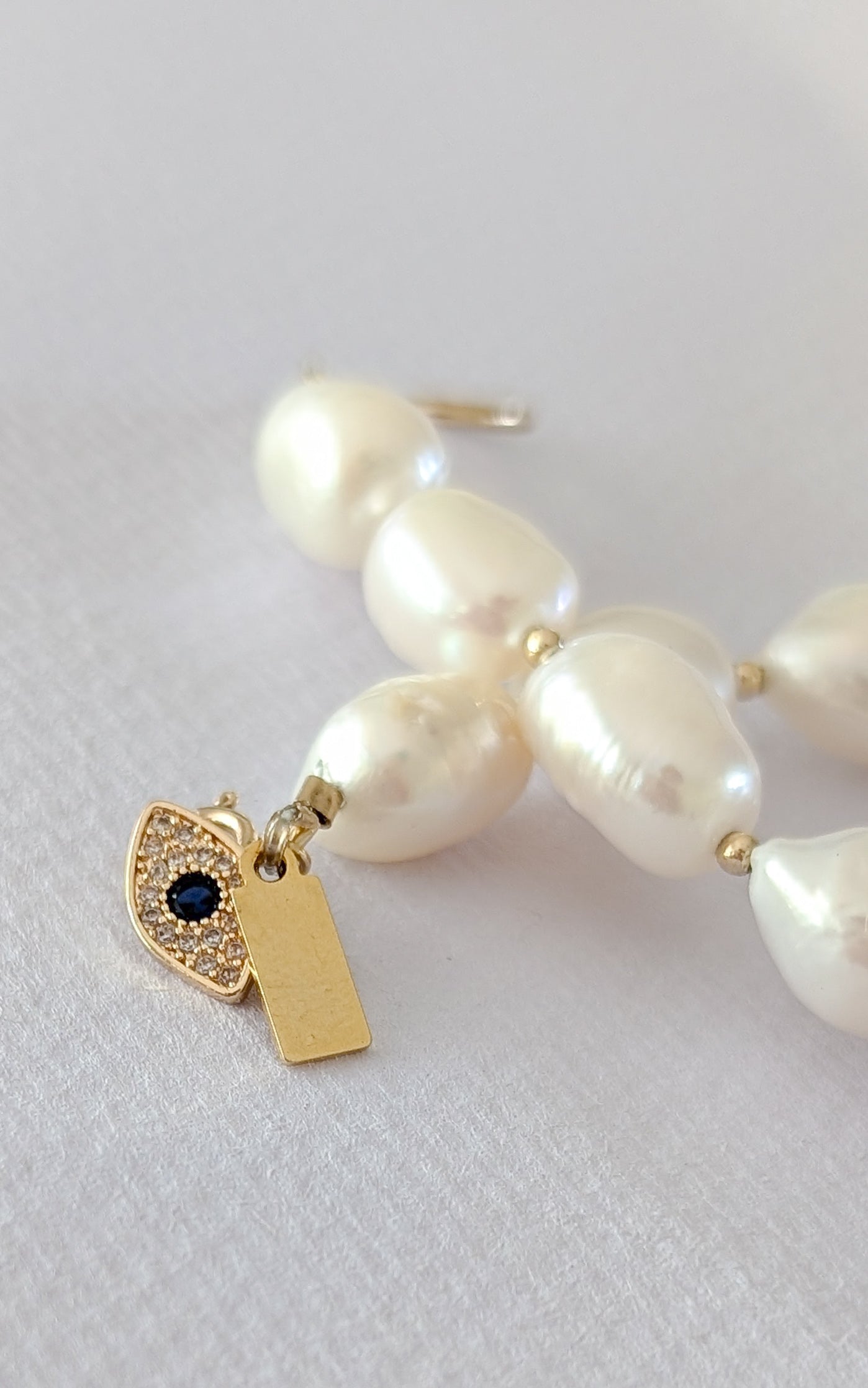 The Amy - Pearl Gold Bracelet