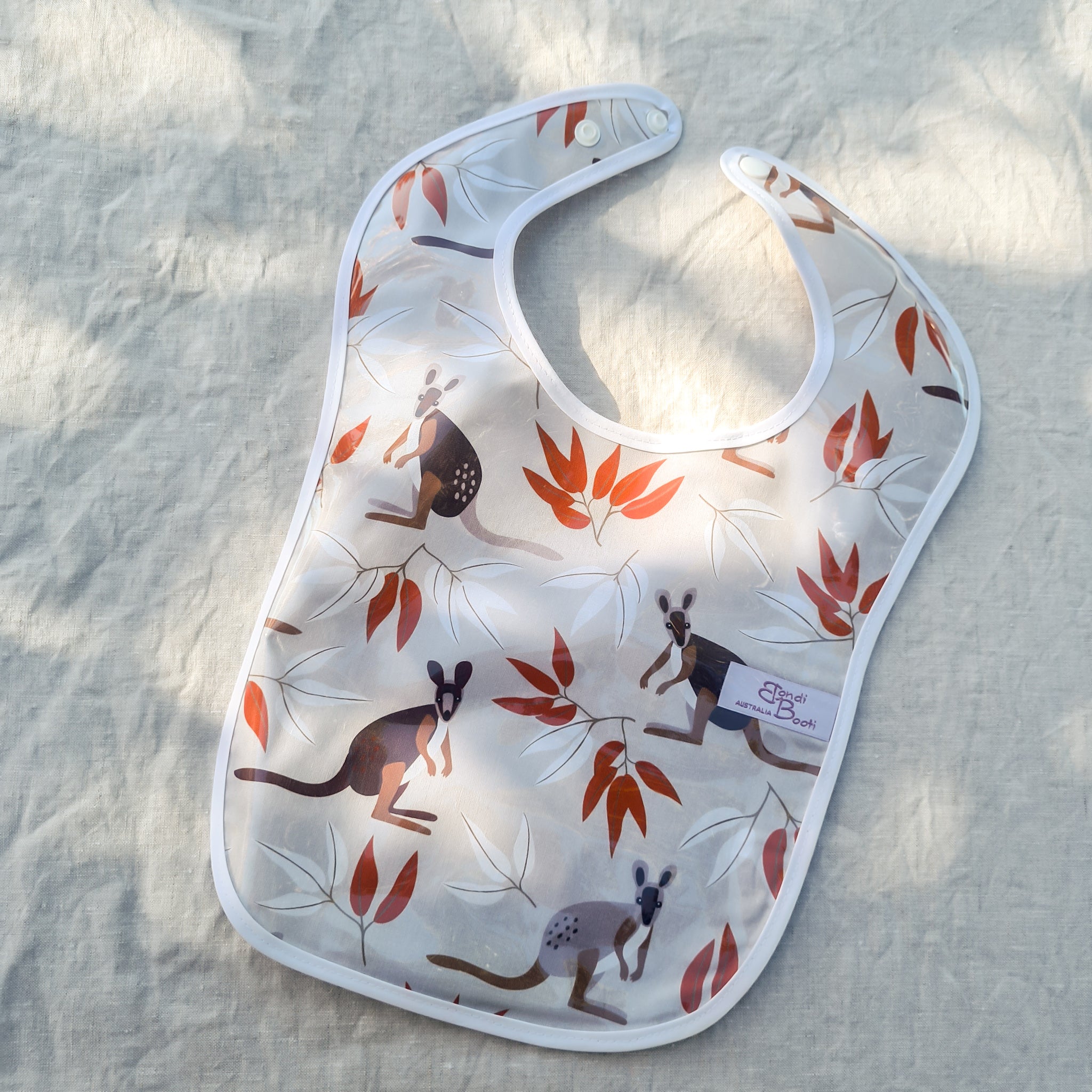 Baby bib Easy clean kangaroo