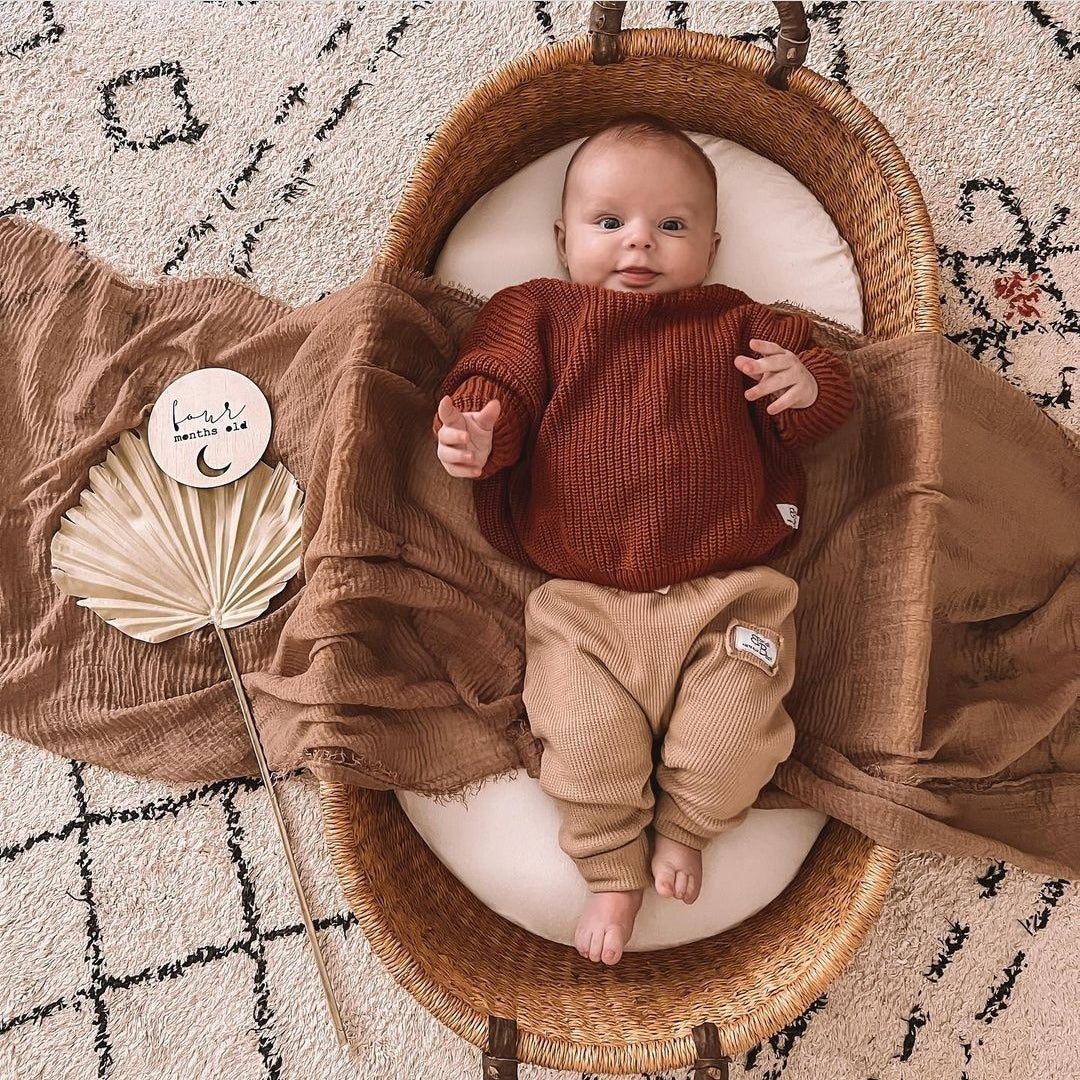 Chunky Knit - Rust